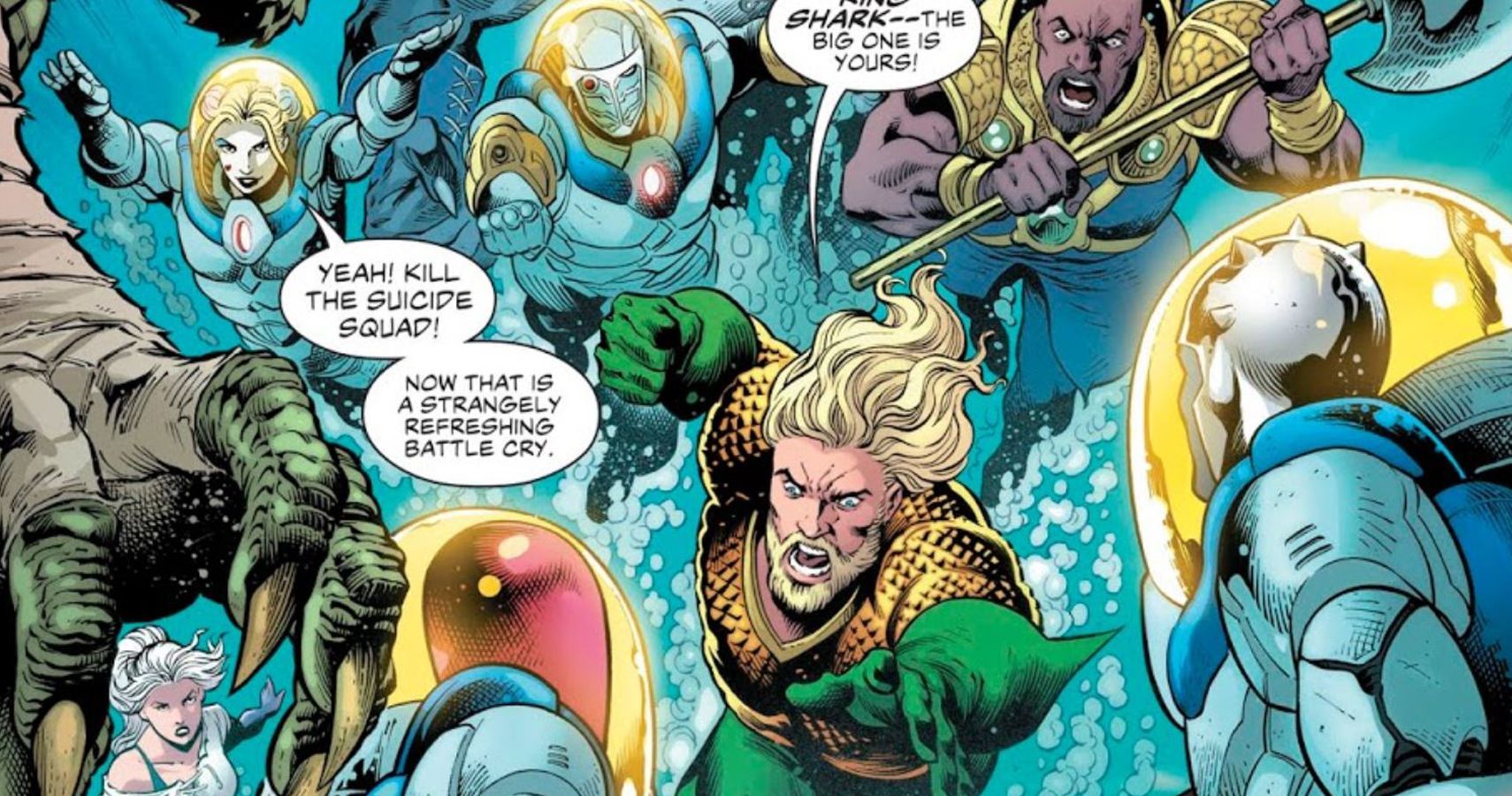 Harley Quinn, Deadshot, Aquaman team up Suicide Squad DC