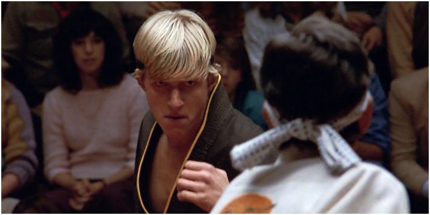 William Zabka as Johnny Lawrence in The Karate Kid