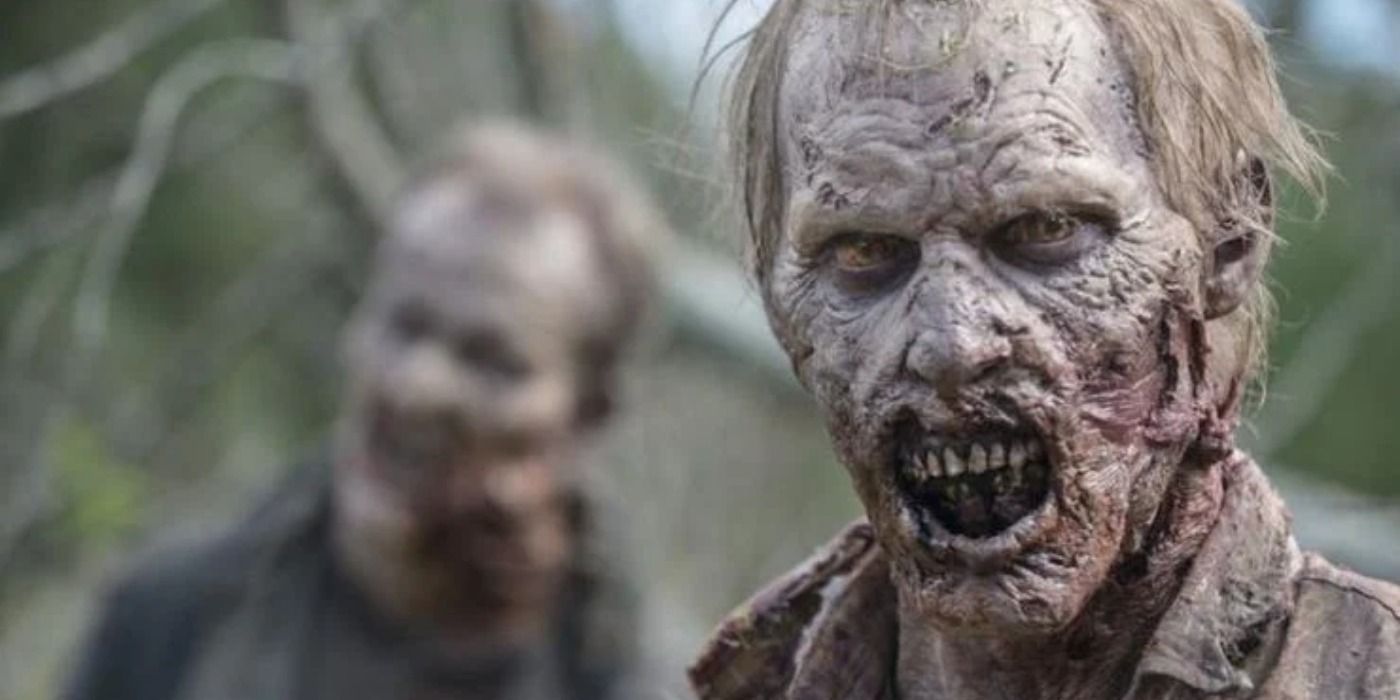A male zombie in The Walking Dead.