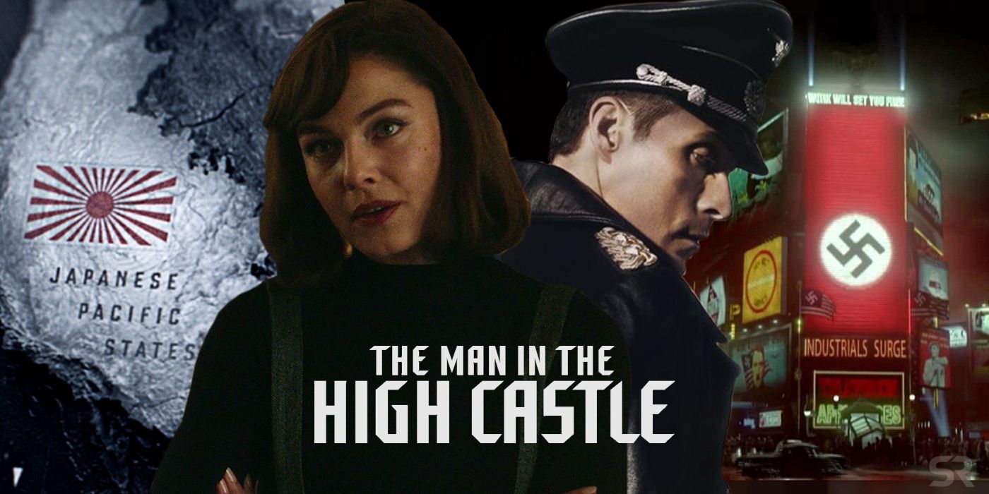 Alexa Davalos and Rufus Sewell in Man in the High Castle