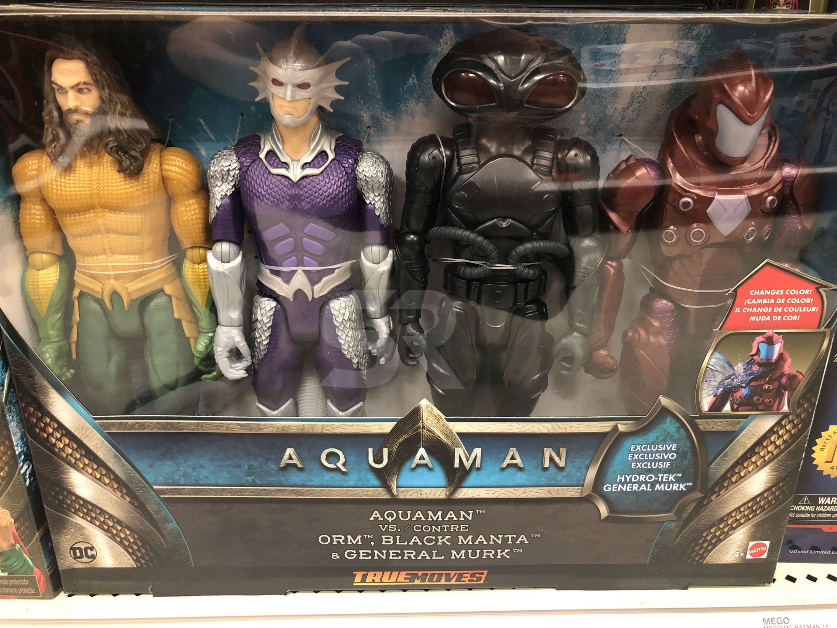 Aquaman Movie Toys Reveal Orm Armor, Brine King, & More