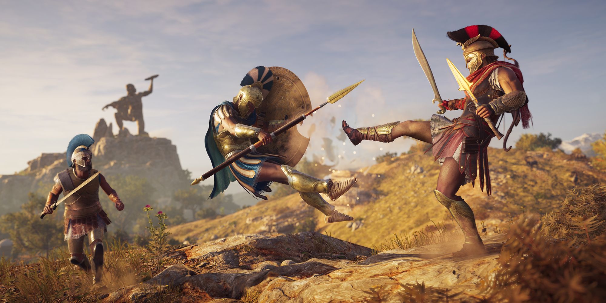 Assassin's Creed Odyssey Spartan Kick