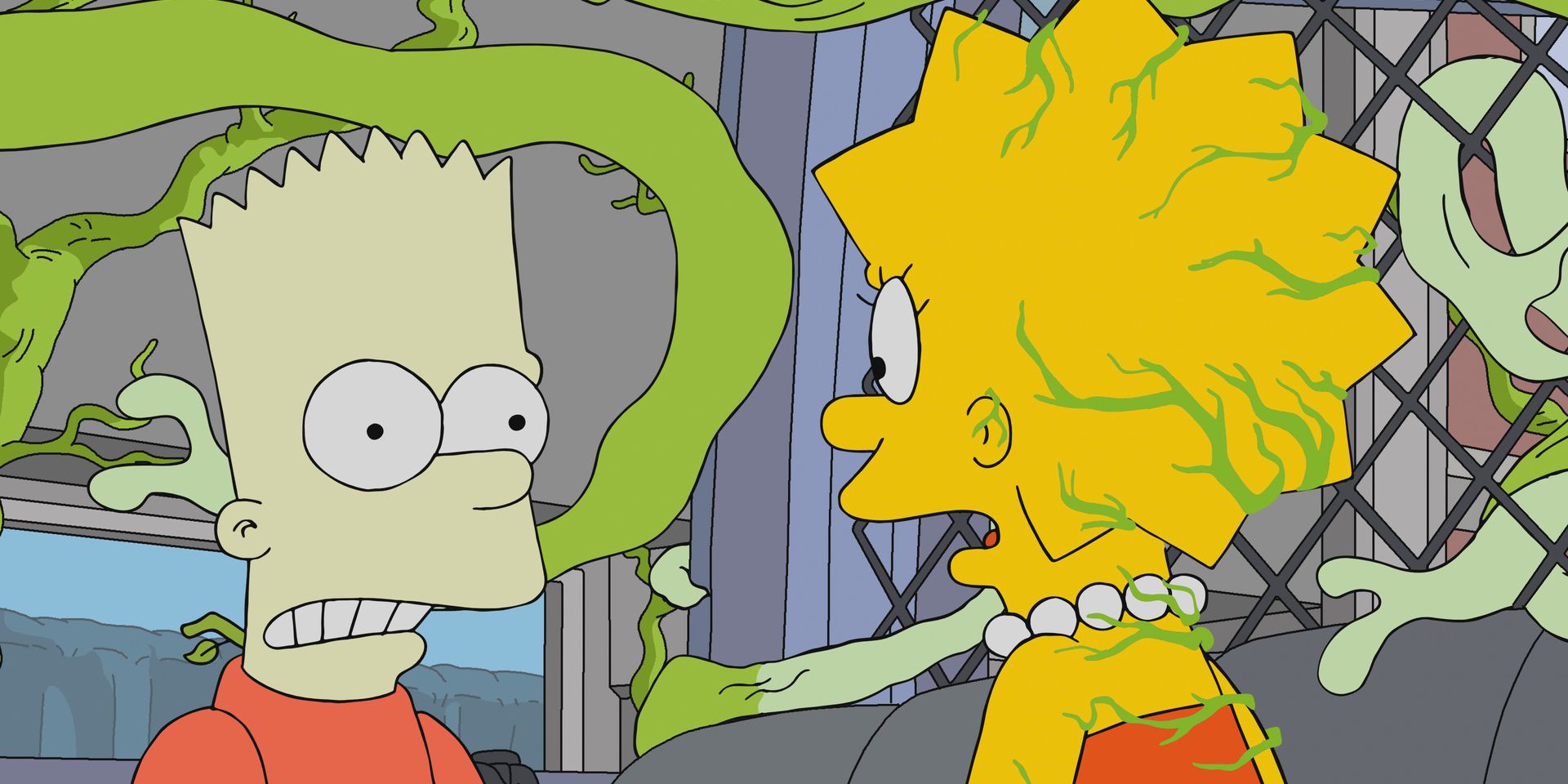 Bart and Lisa The SImpsons Treehouse of Horror XXIX