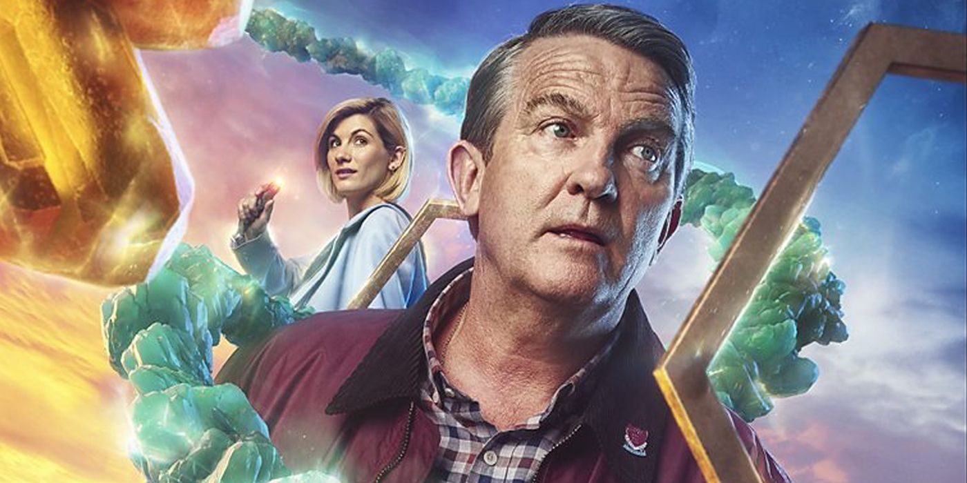 Bradley Walsh and Jodie Whittaker in Doctor Who poster