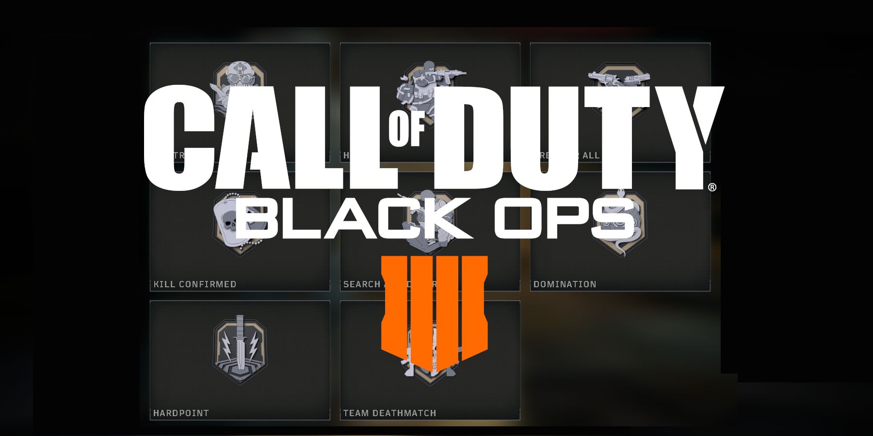 Call of Duty Black Ops 4 Modes Main Logo