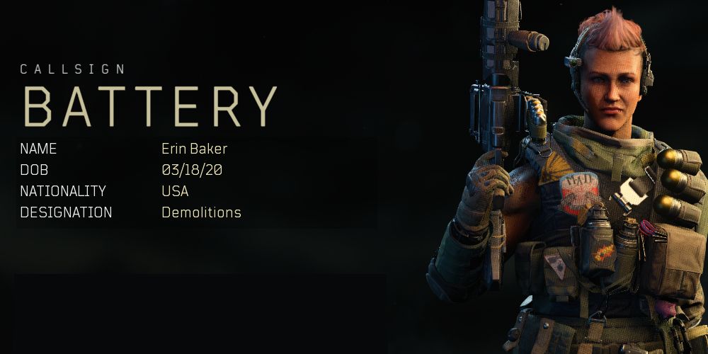 Call of Duty Black Ops 4 Specialists Battery