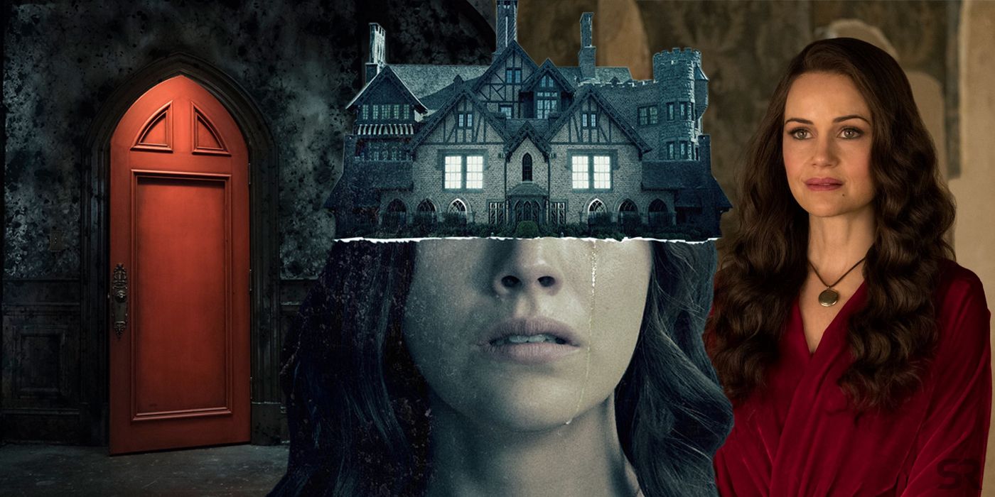 Carla Cugino in The Haunting of Hill House poster