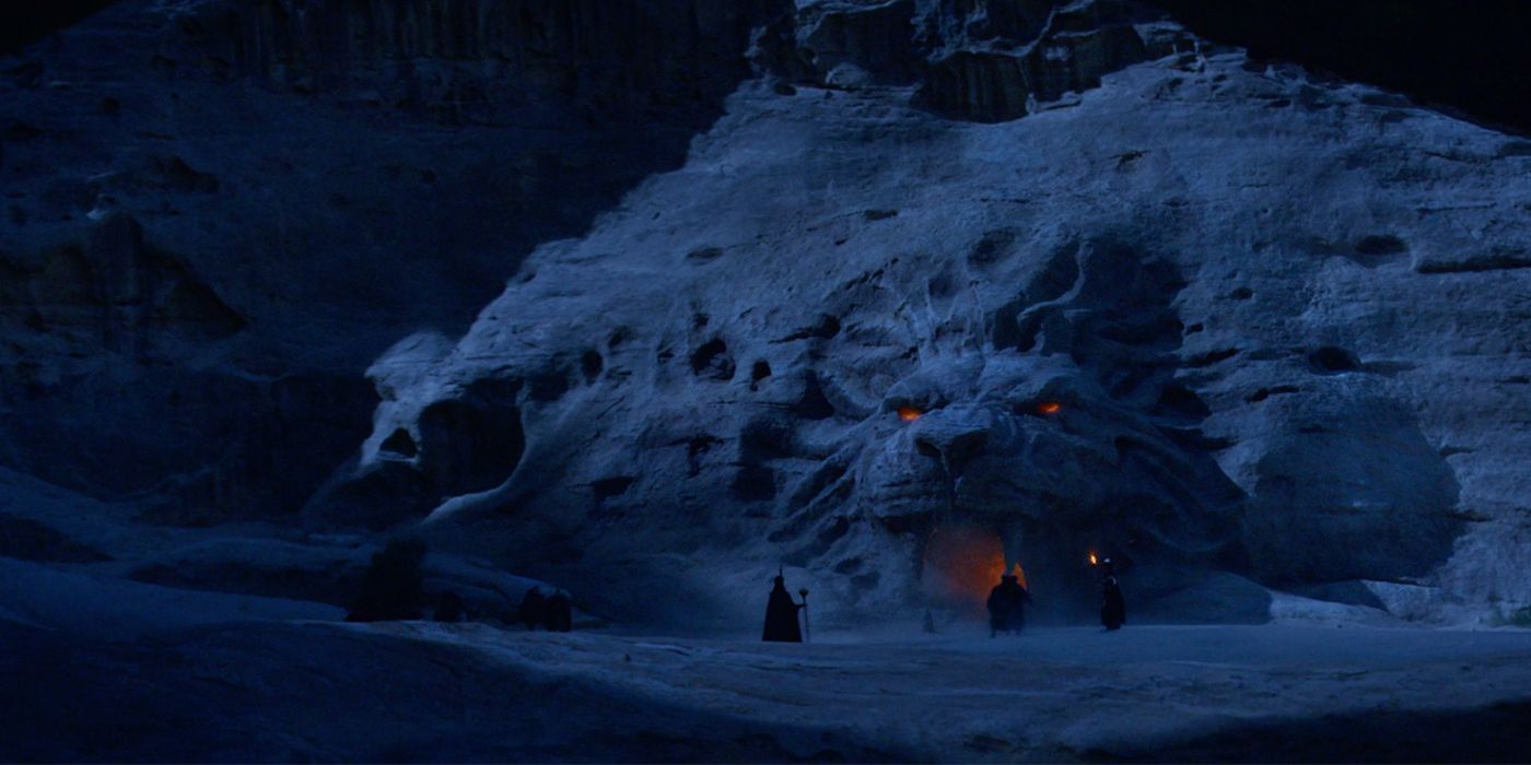 Cave of Wonders in Aladdin teaser trailer