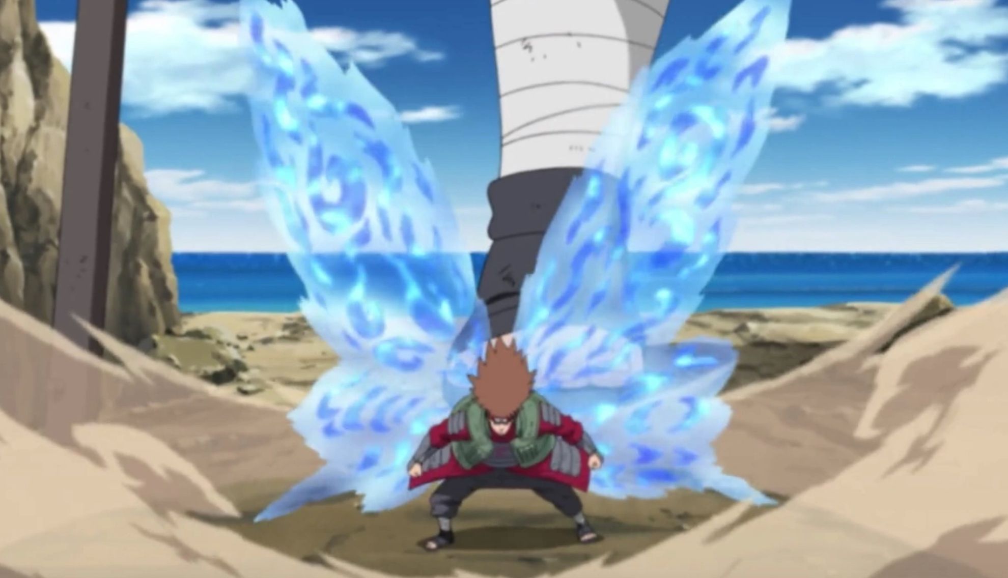 Choji in Butterfly Mode in Naruto Shippuden