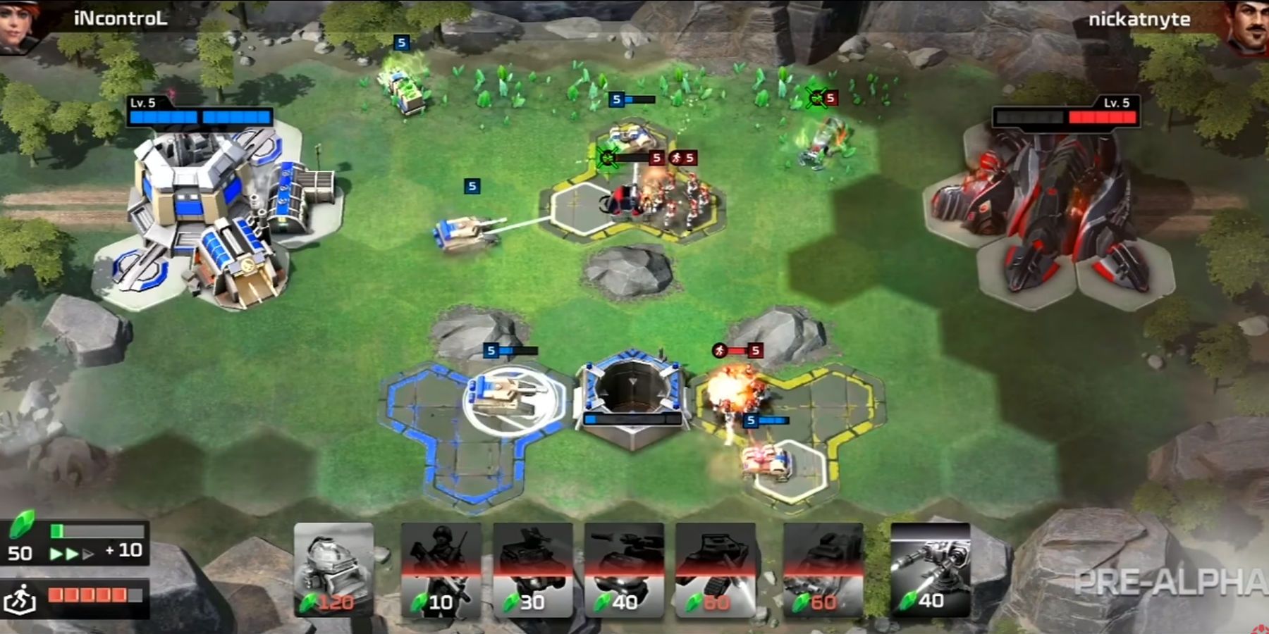 Command and Conquer Rivals gameplay