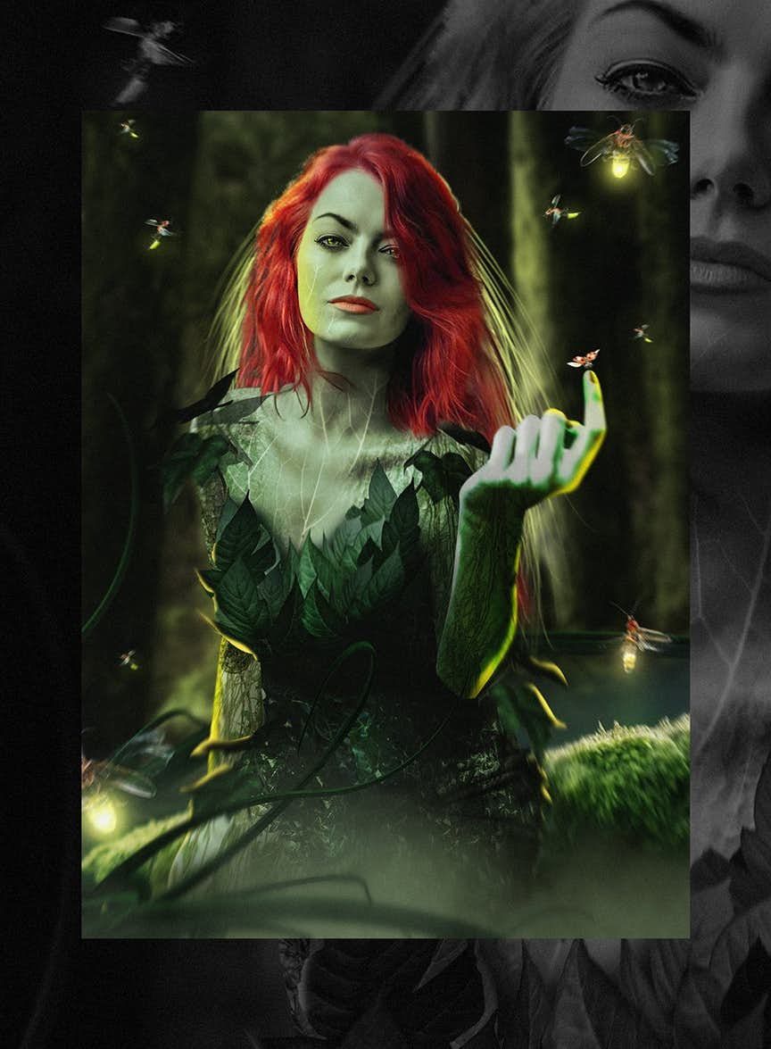 DC Fan Castings Emma Stone as Poison Ivy