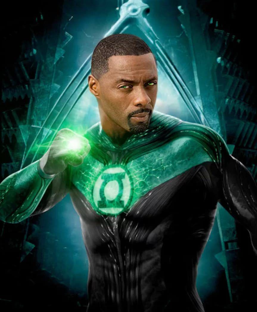 DC Fan Castings Idris Elba Green Lantern