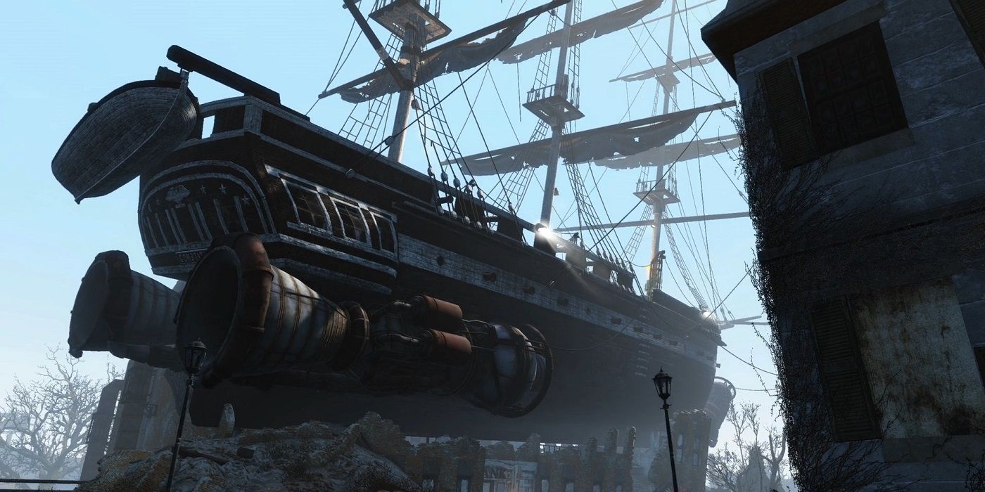 Fallout 4 Last voyage of the USS Constitution