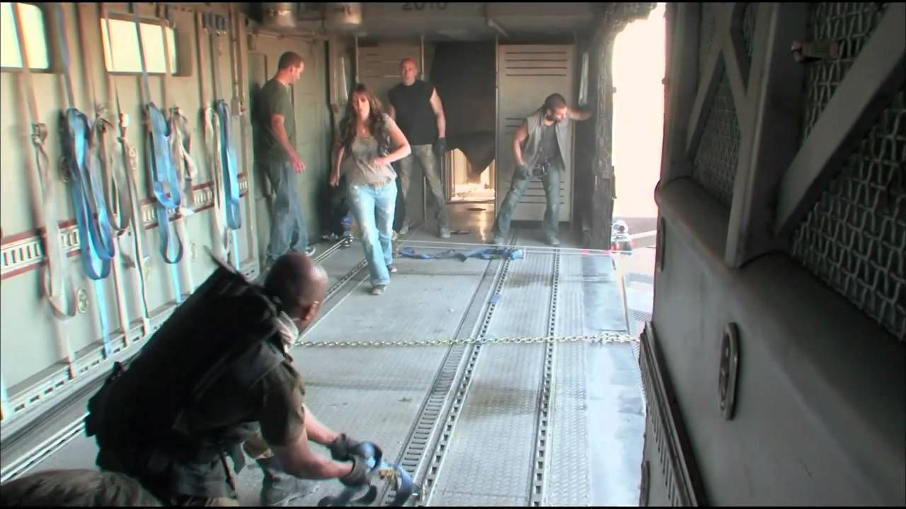 Fast 5 canyon jump behind the scenes