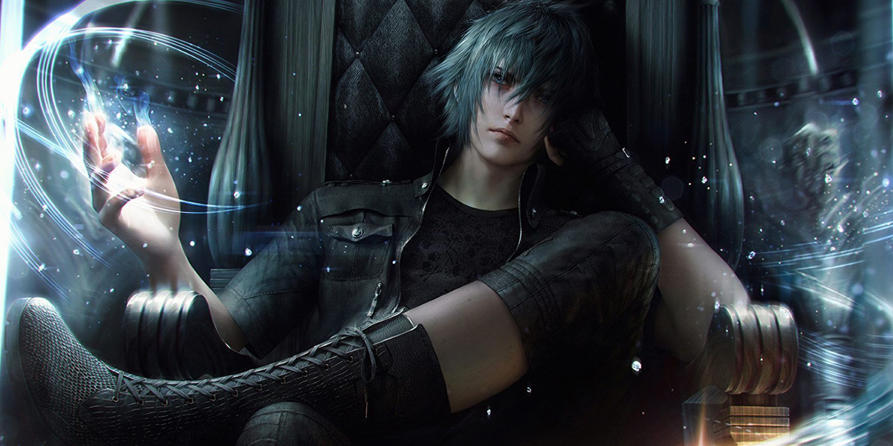 Prince Noctis from Final Fanasy 15.