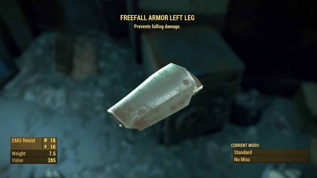 Freefall Armor Freefall Legs Fallout 4