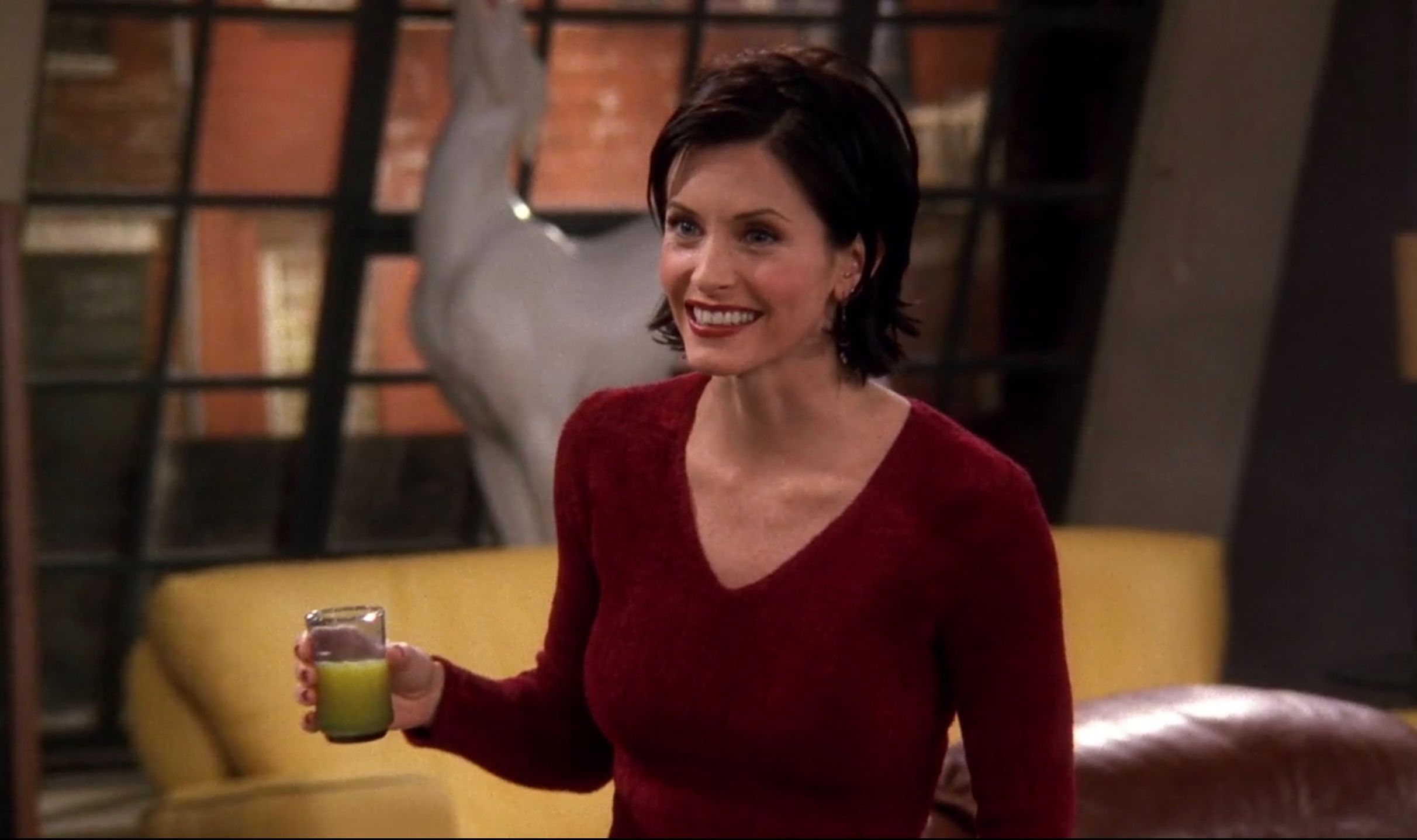 Friends Season 4 Episode 14 Monica Orange Juice
