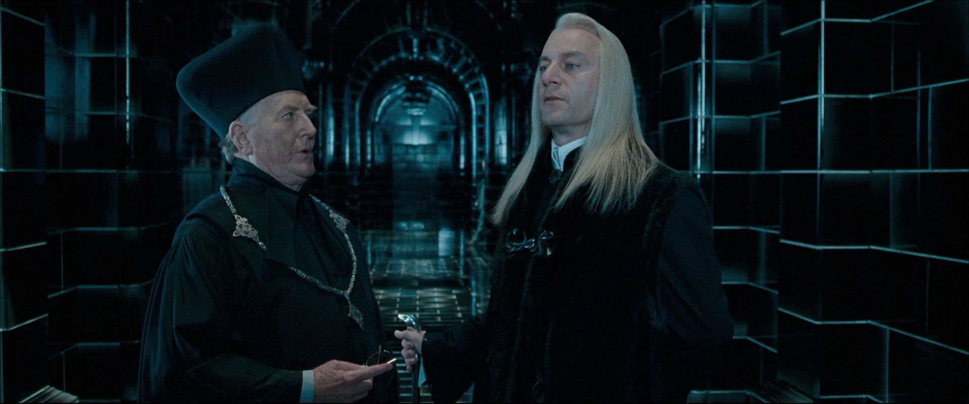 Harry Potter and the Order of the Phoenix Fudge Lucius Malfoy
