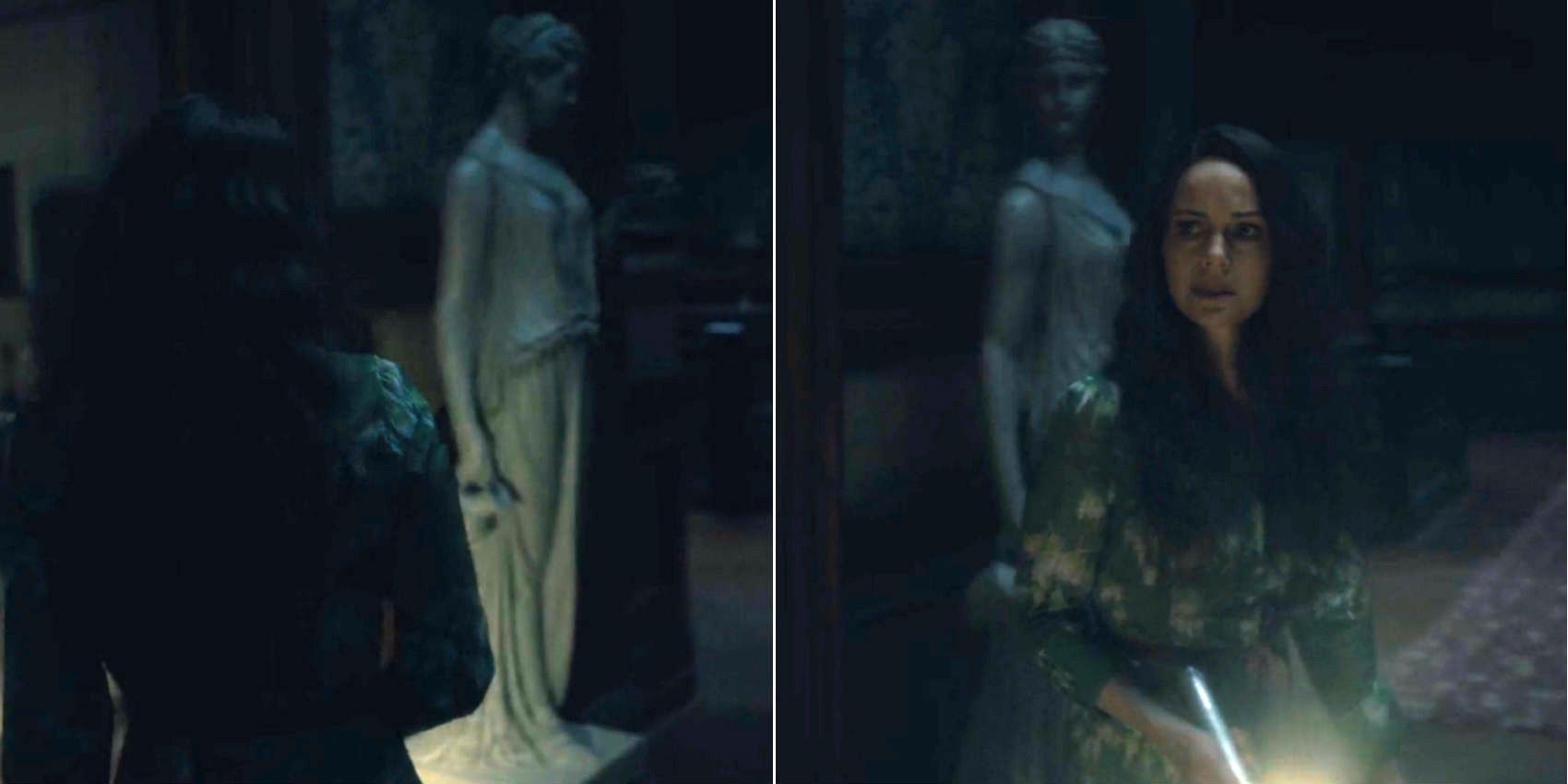 Did You Spot The Haunting of Hill House's Moving Statue?