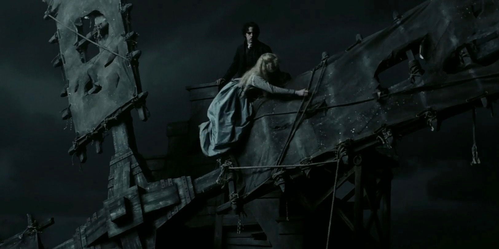 Johnny Depp and Christina Ricci in Sleepy Hollow