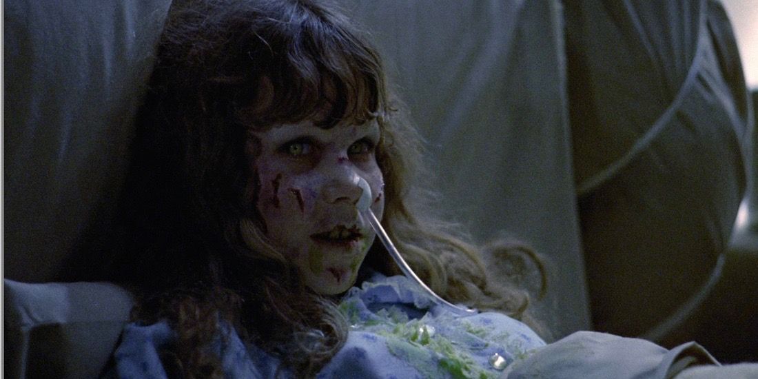 Linda Blair Posessed in The Exorcist