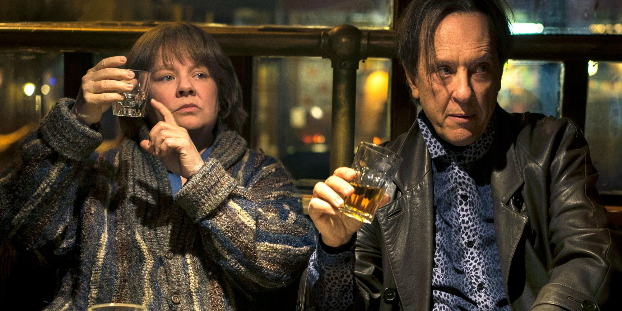 Melissa McCarthy and Richard E Grant in Can You Ever Forgive Me