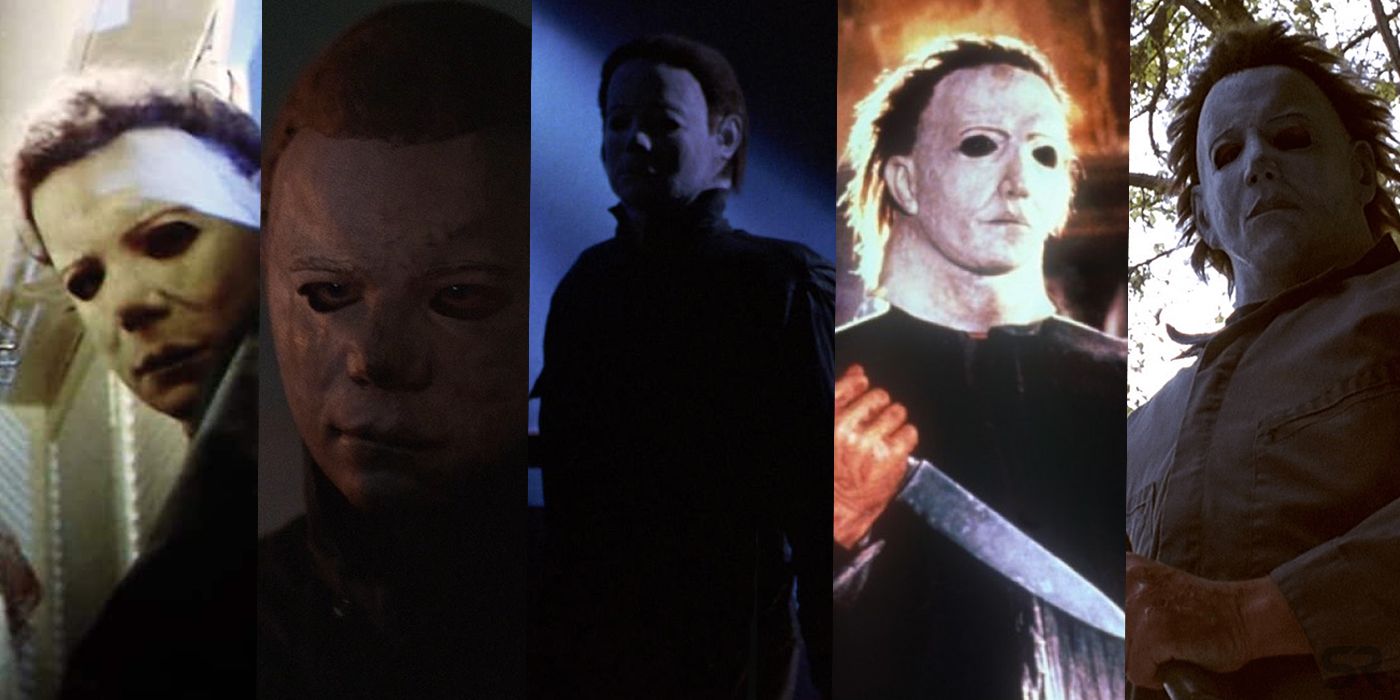 Michael Myers in Halloween 1 2 3 4 5 and 6