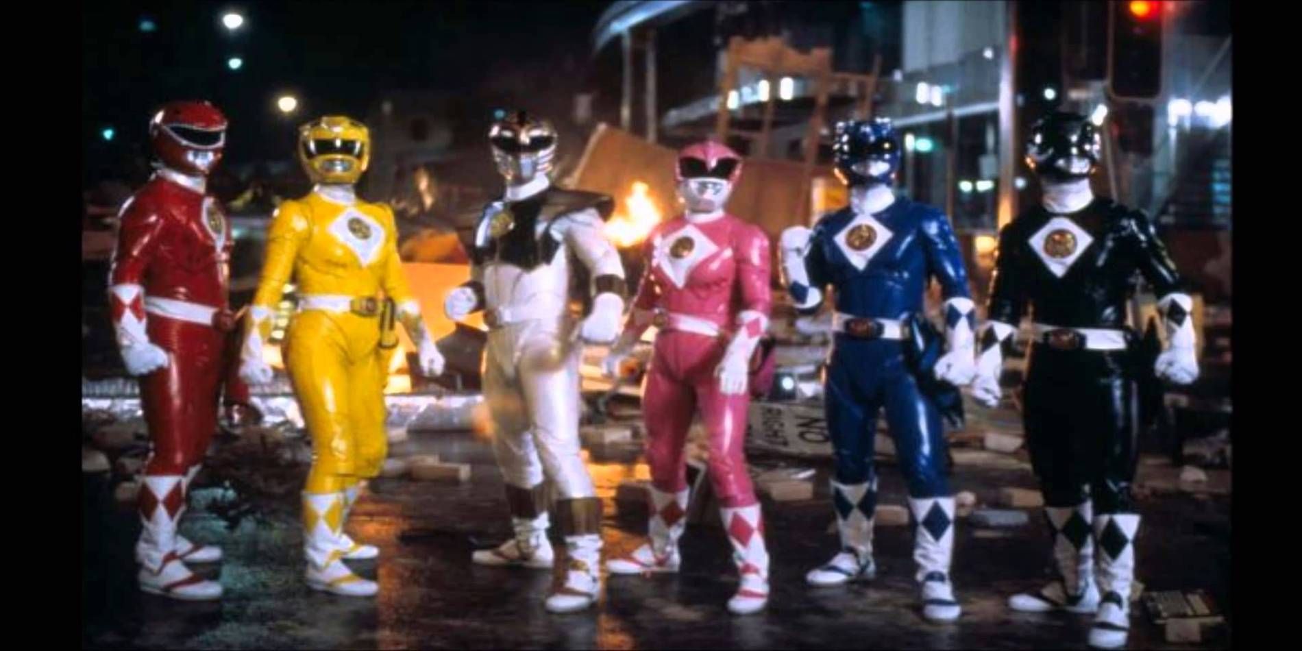 Power Rangers The Movie Metallic Suits