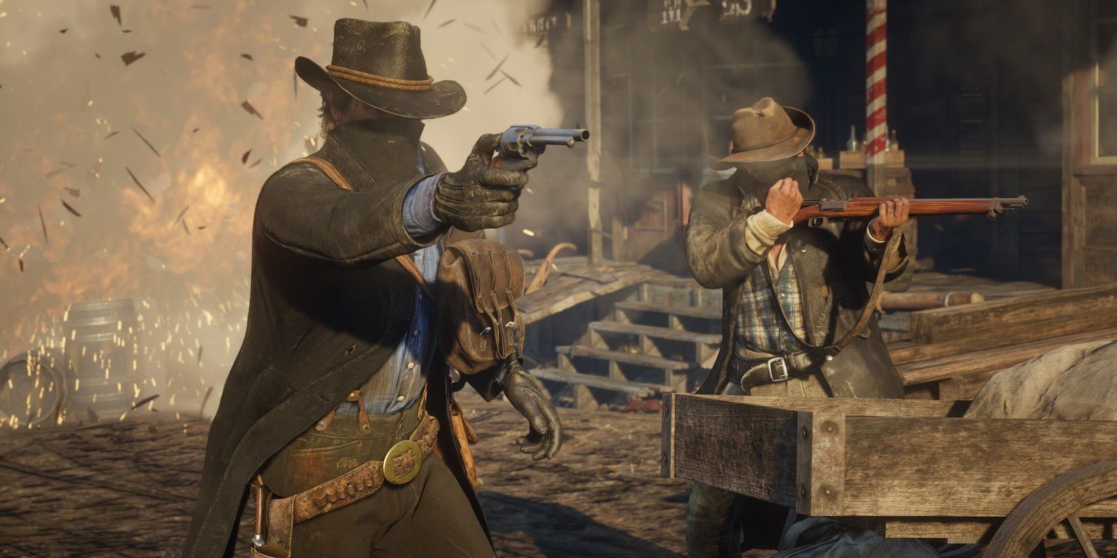 Red Dead Redemption 2 shootout