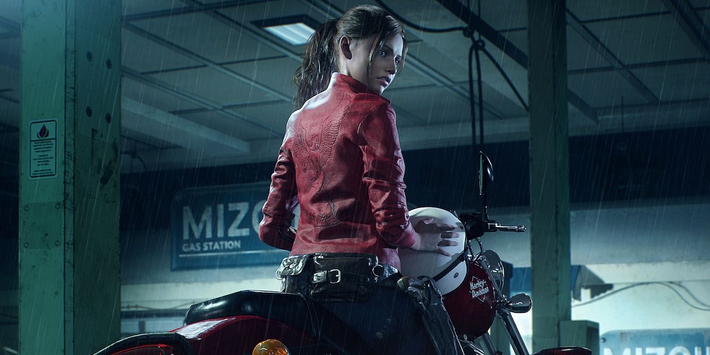 Resident Evil 2 Claire Redfield Harley Davidson