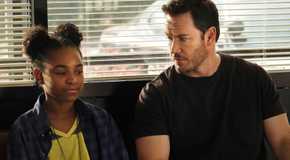 Saniyya Sidney and Mark-Paul Gosselaar in The Passage FOX