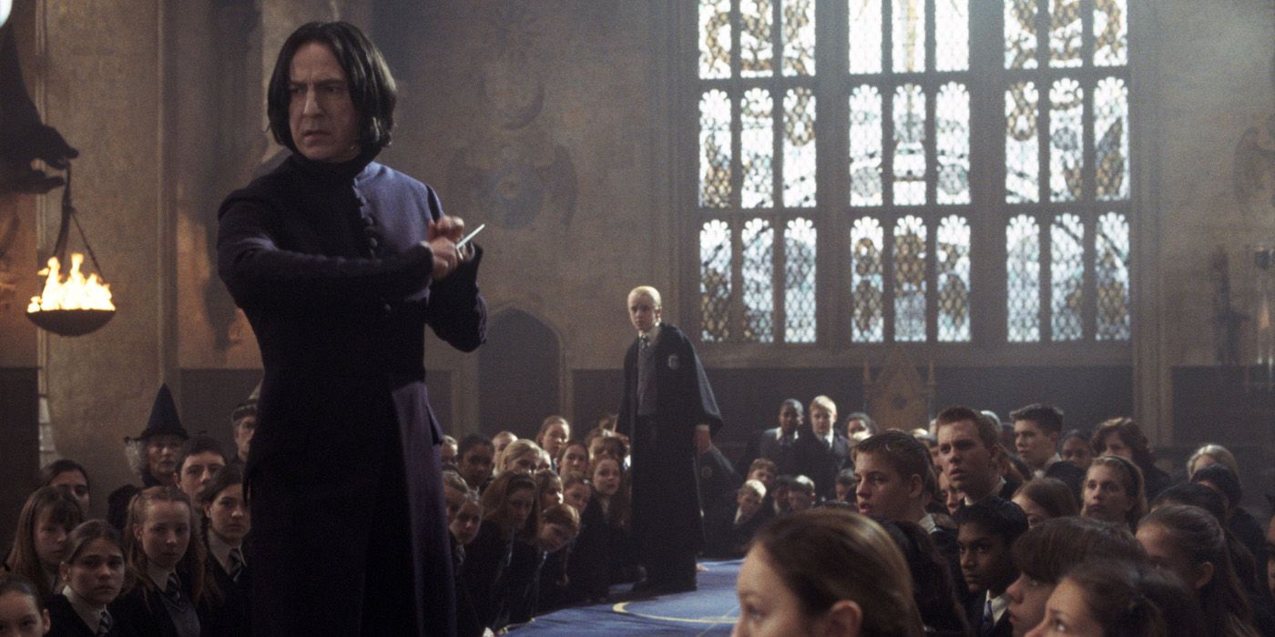 Snape teaching Draco