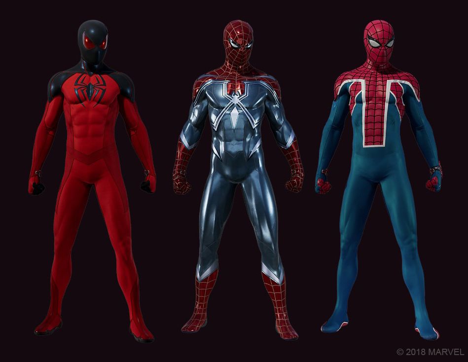 Spider-Man Heist Spider Suits