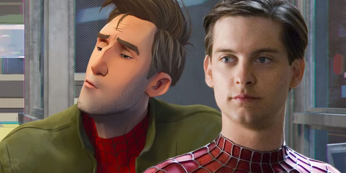 Spider-Man Into the Spider-Verse Tobey Maguire