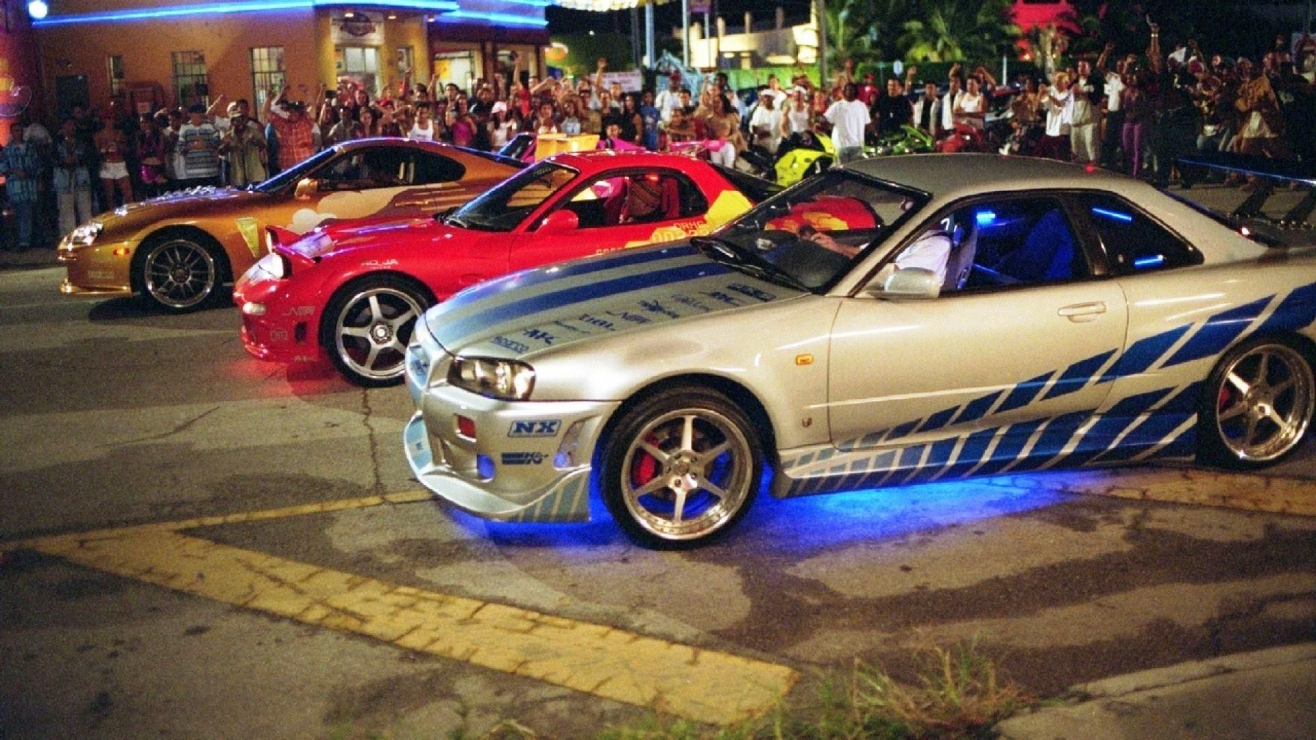Street racing in Fast and Furious movies