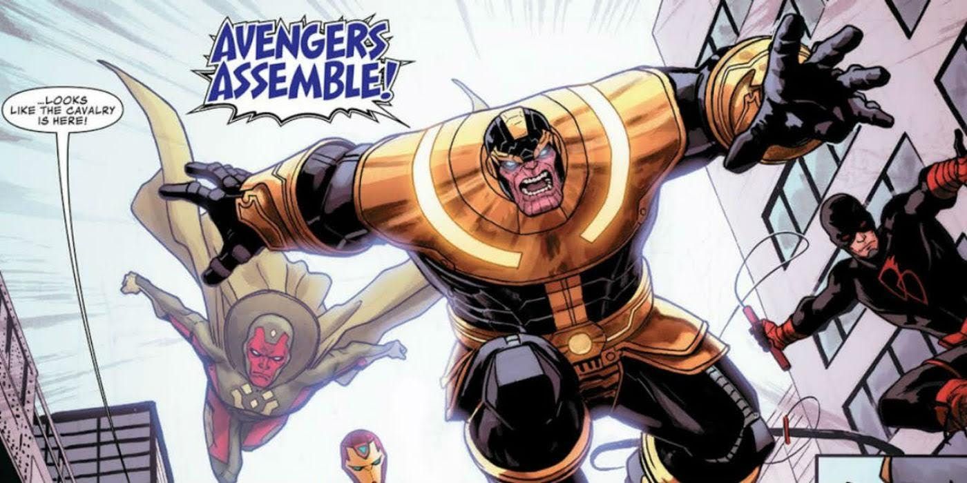 Thanos Says Avengers Assemble