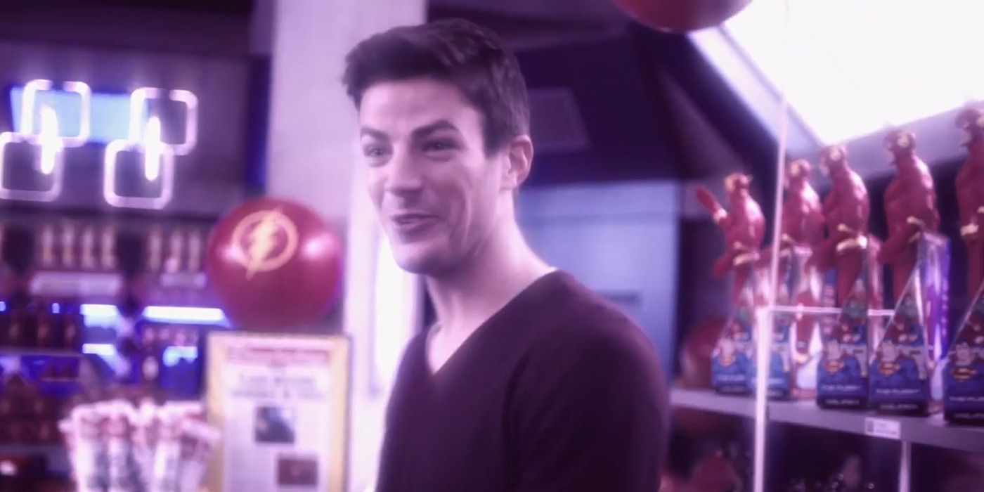 The Flash Barry Allen In The Flash Museum Gift Shop