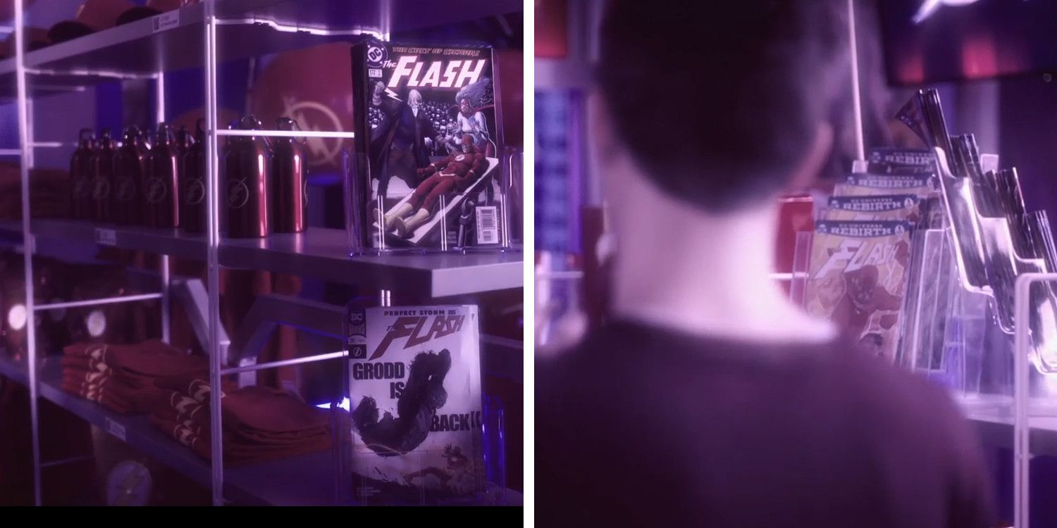 The Flash Comic Book Easter Eggs In The Flash Museum