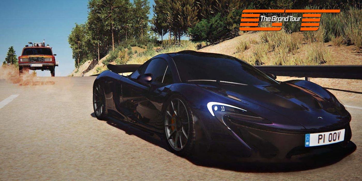 A parked supercar in Grand Tour The Game