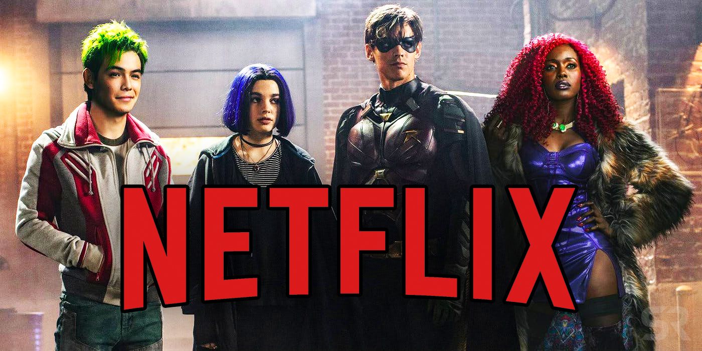 Titans coming to on sale netflix