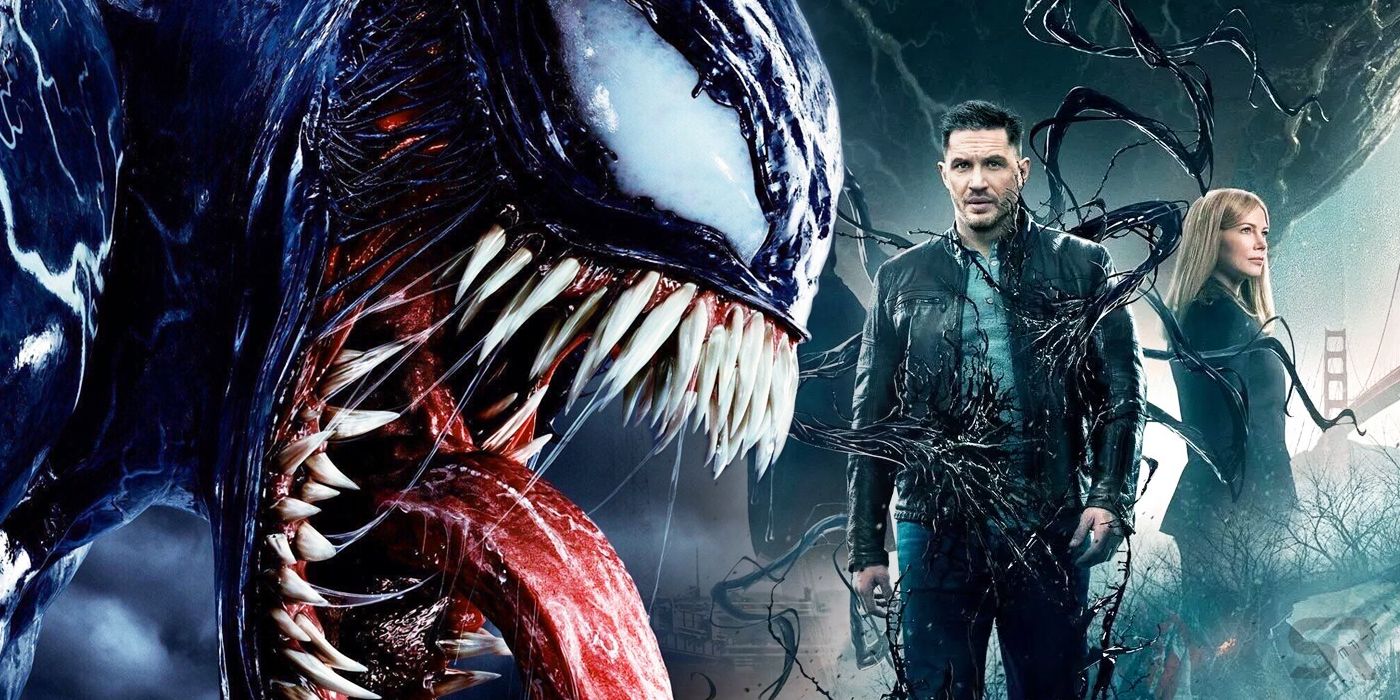 Tom Hardy as Eddie Brock and Venom