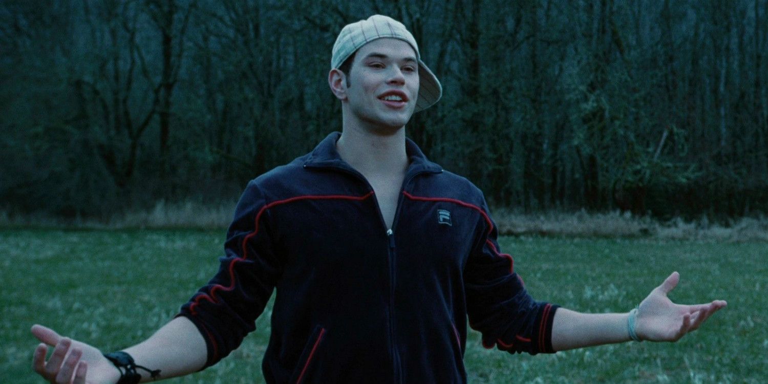 Twilight's baseball scene with Emmett Cullen played by Kellan Lutz