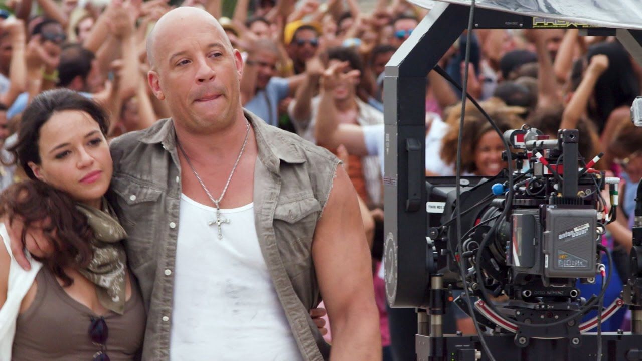 Vin Diesel making another funny face