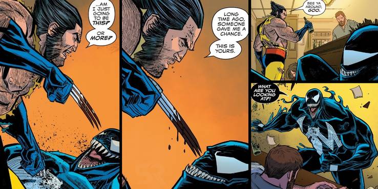 Wolverine Is The Real Reason Why VENOM Became A Superhero 4 Wolverine Venom Annual Comic