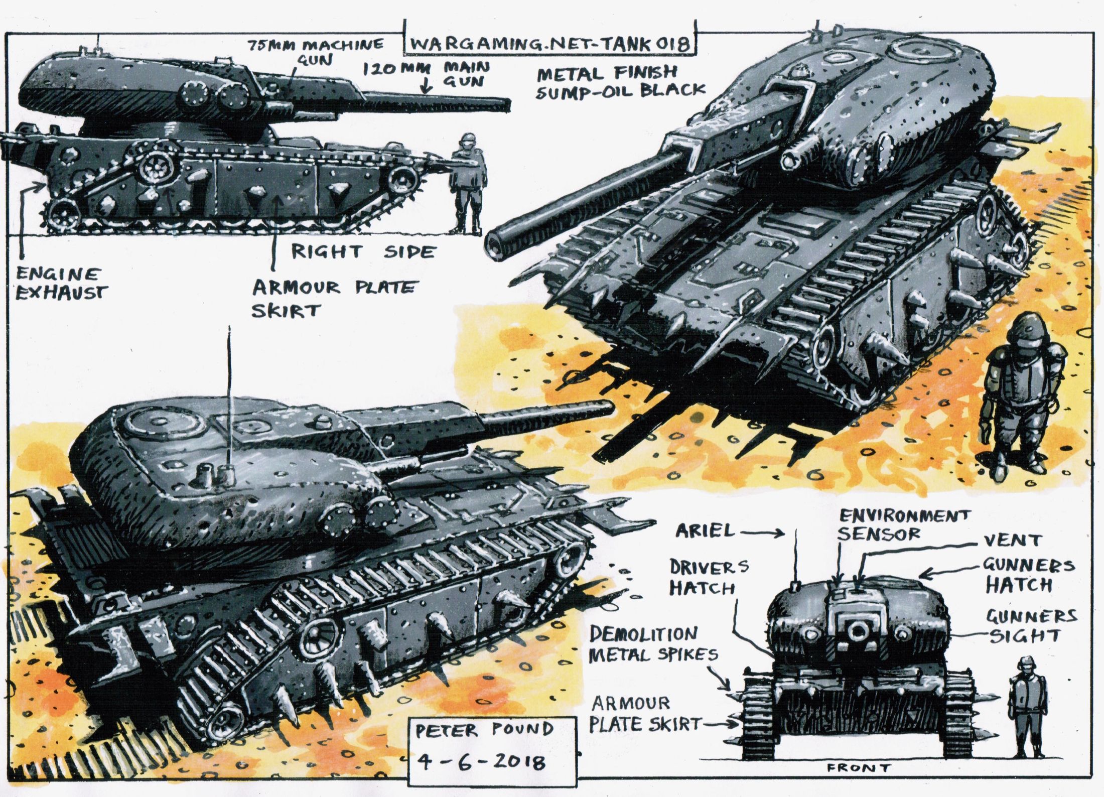 World of Tanks Blitz Peter Pound Gravedigger