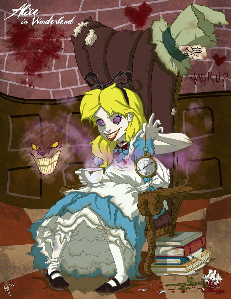 Alice In Wonderland Villain Fan Art