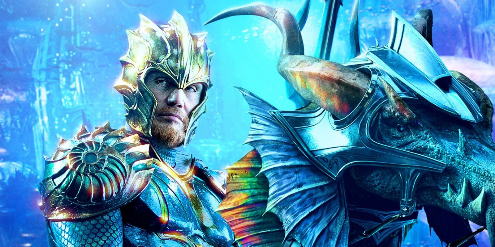 AQUAMAN: First Look at Patrick Wilson's Ocean Master, Willem Dafoe's Vulko  and More! - Bounding Into Comics