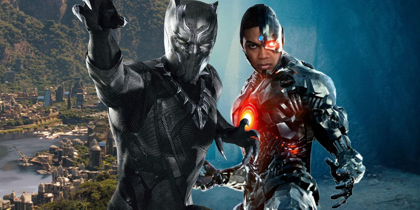Black Panther and Cyborg