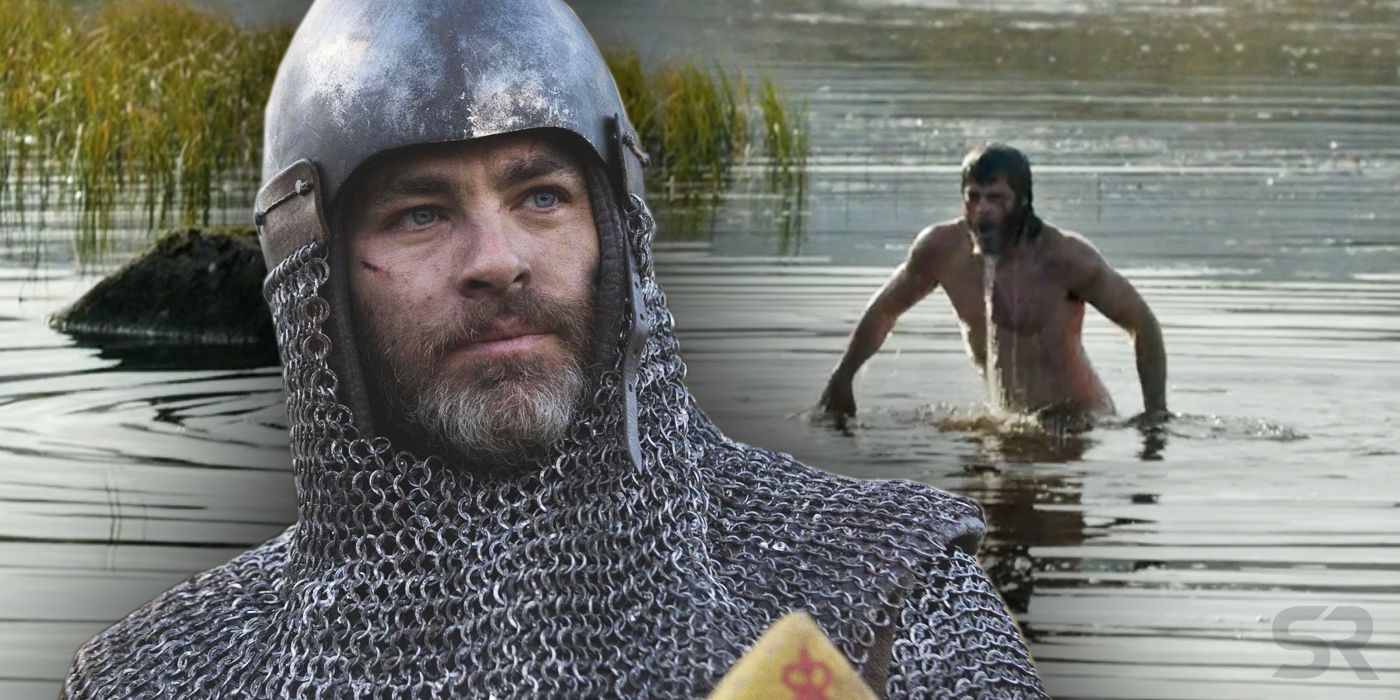 Chris Pine Nude Scene in Outlaw King