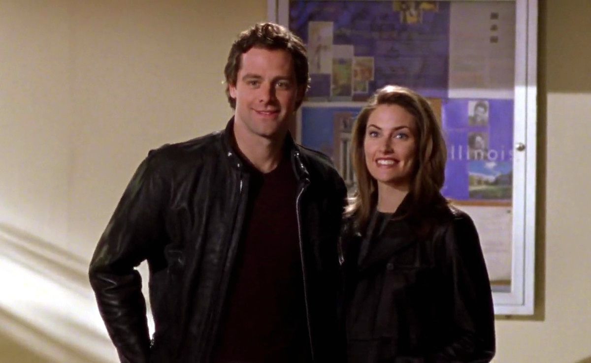 Christopher and Sherry in Gilmore Girls